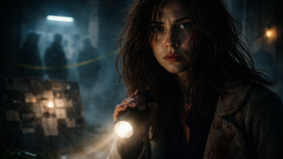 Psychological Thriller Investment visual representing prestige theatrical tension and producer opportunity