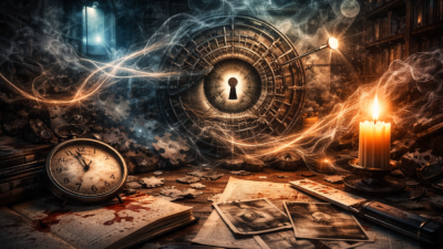 Abstract cinematic representation of audience psychology in a modern mind-bending thriller