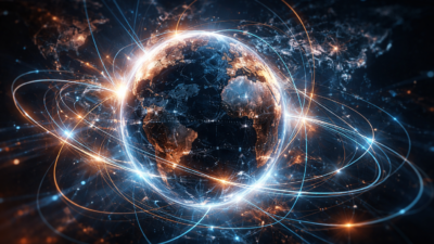 Abstract representation of the global psychological thriller appeal across interconnected cinematic markets