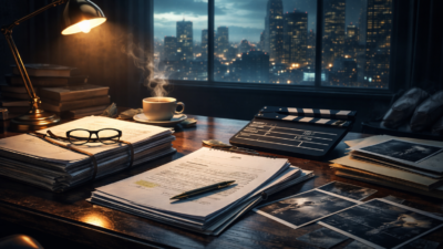 intellectual property film concept representing high-value screenplay investment and franchise potential