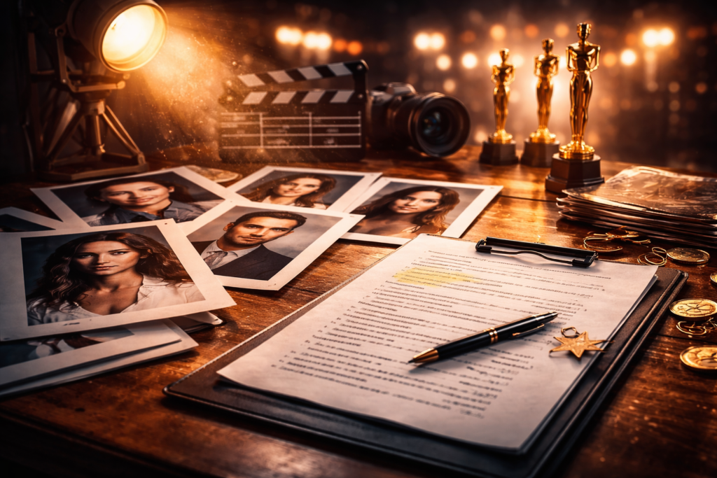 intellectual property film attracting actors through strong character-driven roles