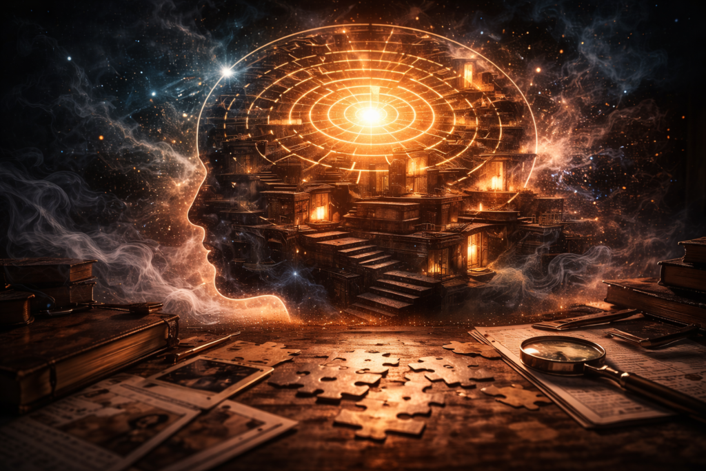 Abstract visual representing long-term storytelling and film franchise potential